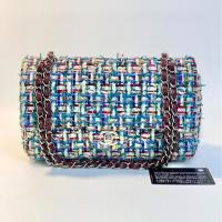 ราคา Chanel Classic Tweed Medium Multicolor Holo 22 (รับประกันสินค้าแท้ 100%) (23944061894)