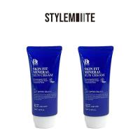 ราคา [STYLEMITE OFFICIAL] [1+1] BENTON Skin Fit Mineral Sunblock Lotion Mineral Sunscreen (50ml*2) (25763695314)