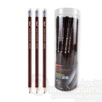 ราคา ดินสอ 2B ตราช้าง เหมาสำหรับทำข้อสอบ Elephant blacklead pencils บรรจุ 50แท่ง/กระบอก จำนวน 1กระบอก พร้อมส่ง (18833023204)