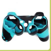 ราคา ซิลิโคนปกป้องเคสสำหรับ PlayStation PS2 /PS3 Controller (Blue+Black) (24155912486)