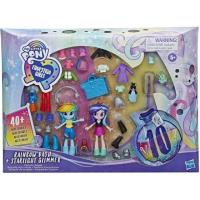 ราคา My Little Pony Equestria Girls Fashion Squad Rainbow Dash and Starlight Glimmer Mini Doll Set Toy ตุ๊กตาโพนี่คน (4815887127)