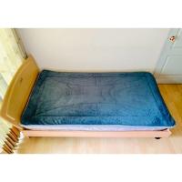 ราคา ที่นอนปิคนิค หรือท๊อปเปอร์ ขนาด 3.5ฟุต สีน้ำเงินกำมะหยี่ลายปุ่ม ยี่ห้อ HEIRLOOM (โทนสีหายาก) มือสองสภาพดี เกาหลีแท้ (25711112479)