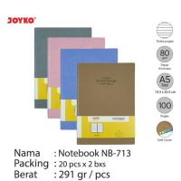 ราคา Ruled Notebook / Diary / Agenda / Notebook / Lined Notepad / Lively Book Joyko NB-713 NB 713 ขนาด A5 100 แผ่น (43605730554)