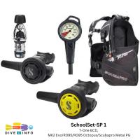 ราคา Scubapro Economy Set - T-One BCD, MK2 Evo/R095/R095 Octopus/Scubapro Metal PG (อุปกรณ์ดำน้ำ) (2955252019)