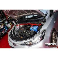 ราคา ค้ำโช้คหน้า กันโครงหลัง TSUYOI แท้ ค้ำฝากระโปรง สเป็ค ตรงรุ่น Toyota Yaris 1.2 ทัสซิโย่ โตโยต้า ยาริส เหล็กค้ำกันโครง (25582309879)