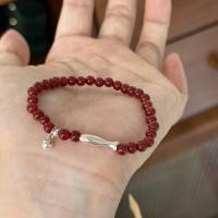 ราคา ปีปลา S925 เงินสเตอร์ลิง Koi ปลาขนาดเล็กสร้อยข้อมืออาเกตสีแดงสไตล์จีนใหม่ลูกปัดซ้อนสร้อยข้อมือทุกการแข่งขัน QQQ0926 (42872176962)