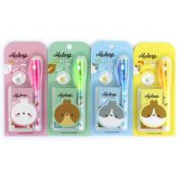 ราคา Tnb Cute Molang Character Illustra ปากกาหมึก มองไม่เห็น พร้อมแสง UV, สมุดโน้ต ขนาดเล็ก ความลับสูงสุด [4 in 1] (22689361994)