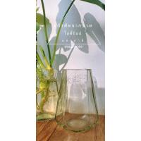 ราคา แจกันแก้ว ทรงเหลี่ยม ตัดจากขวดเหล้า รีเจนซี่ Regency งานDIY (22768069568)