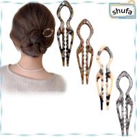 ราคา SHUFA ปิ่นปักผมฝรั่งเศส, ที่คาดผมเครื่องประดับผมกิ๊บติดผม,เครื่องมือทรงผม Headwear Acetate V-Shaped Hair Sticks (53701261125)