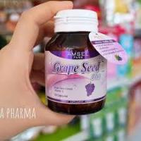 ราคา แอมเซล เกรปซีด พลัส 30 แคปซูล Amsel Grape Seed Plus 30 Capsules (2066413445)