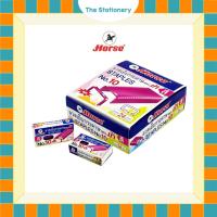 ราคา HORSE (ตราม้า) ลวดเย็บกระดาษ แบบสี #10-1M บรรจุ 24 กล่องเล็ก 1 กล่องใหญ่ (43272529897)