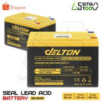 ราคา DELTON แบตเตอรี่แห้ง 12V8AH / 12V12AH เครื่องมือเกษตร UPS จักรยานไฟฟ้า มอเตอร์ไซค์ Sealed Lead-acid Battery ล็อตใหม่ (29266731301)