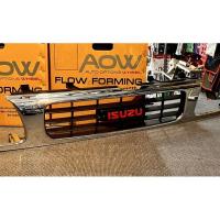 ราคา กระจังหน้า Isuzu TFR Dragoneye ของใหม่ TFR 95 96 โครเมี่ยม เงา Front Grill โลโก้แดง ของใหม่ (25718408093)