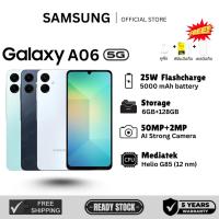 ราคา Samsung Galaxy A06 5G (6+128GB) สมาร์ทโฟน จอ 90Hz กล้อง 50MP แบต 5000mAh ชาร์จเต็มเร็ว ใช้งานลื่นไหล ประกันศูนย์ไทย (27343502243)