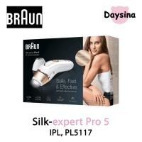 ราคา [ของแท้] Braun Silk-expert Pro 5 PL5117 IPL with 3 extras: precision head, Venus razor and premium pouch (16193024330)