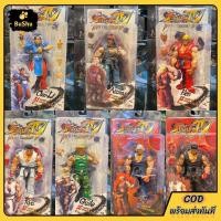 ราคา [พร้อมส่ง] แอ็คชั่นฟิกเกอร์ Street Fighter สตรีทไฟท์เตอร์ (สไตล์ SHF) Ryu, Ken, Chun-Li, Akuma โมเดลเกม ของสะสม (27088883843)