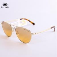 ราคา MICHAEL KORS [สินค้าของแท้] ไมเคิล ก ม.ค- 1056 แว่นกันแดดหญิงสีส้มเต็มกล่องแว่นตาทรงกลมโลหะ (28406114206)