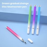 ราคา [FISI] แท็บเล็ต Stylus Sensitive Gradient สีแผ่นโปร่งใส Nib เข้ากันได้อย่างกว้างที่แม่นยําเขียนเรียบลื่น Capacitive Touch Screen Stylus ปากกา Office Electronics (50401017588)