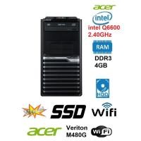 ราคา คอมพิวเตอร์ Acer Veriton M480G CPU intel Q6600 2.40GHz -RAM DDR3 4GB -HDD SSD 120GB -Wi-Fi (13838354067)