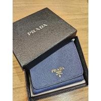 ราคา PRADA กระเป๋าสตางค์ มือสอง ของแท้ 100% (26163518660)