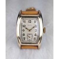 ราคา 201210-ELGIN ตัวเรือนหุ้มทอง ระบบไขลาน (22564725832)