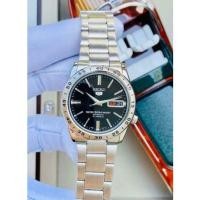 ราคา นาฬิกา SEIKO 5 AUTOMATIC รุ่น SNKE01K1 นาฬิกาผู้ชายสายแสตนเลส หน้าปัดดำ กันน้ำ 50 เมตร ของแท้ 100% รับประกันศูนย์ไทย (14248103253)