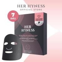 ราคา HER HYNESS INSTANT CALM ANTI-ACNE BLACK MASK BOX (7 SHEETS) มาส์กดำลดสิว (28172958103)