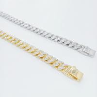 ราคา สร้อยมือเลสจิกเพชร cz น้ำหนัก 3 บาท กว้าง 1.2 ชม. ชุบ 2 กษัตริย์ และทองคำขาว ราคาพิเศษ (28913789230)