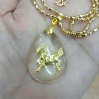 ราคา จี้ม้าทอง เสริมดวงคนเกิดปีวอก (787363744)