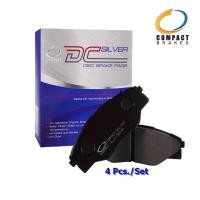 ราคา Compact Brakes ผ้าเบรคหน้าสำหรับ HONDA CITY 1.5E V-TEC ปี 04-07 (ผ้าเบรก ซิตี้) DCC-377 (24360983664)
