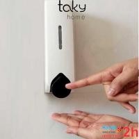 ราคา กล่องสเปรย์ - ทาคกี้โฮม เครื่องจ่ายสบู่มือติดผนังคุณภาพสูง ปุ่มไฟ ดีไซน์เรียบสวยงาม สะดวก 5410 (26940036414)