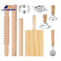 ราคา [ขายร้อน L]ชุดเครื่องมือทําพาสต้า 9 ชิ้น, ไม้นวดแป้ง, กระดาน Gnocchi, เครื่องตัดตรายาง Ravioli, เครื่องตัดขนมล้อ (44265010375)