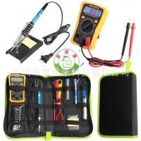 ราคา สีเหลืองมัลติมิเตอร์ชุดเครื่องมือรวมกันชุดหัวแร้งชุดเครื่องมือจอแสดงผลดิจิตอลมัลติมิเตอร์ชุดเครื่องมือรวมกันหัวแร้ง (29489921637)