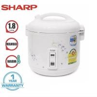ราคา หม้อหุงข้าว SHARP หม้อหุงข้าวอุ่นทิพย์ รุ่น KS-E18 ขนาด 1.8 ลิตร (22311759166)