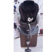 ราคา ⭐️ส่งฟรี⭐️ คาร์ซีทมือสอง aprica รุ่น Fladea สีเทาดำ สภาพ 85% เบาะสีอ่อน ลงนิดหน่อยค่ะ หมุนใช้งานได้ครบ เอนนอนได้ราบ (7122803407)