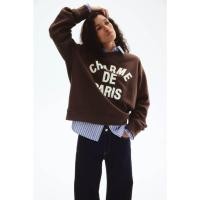 ราคา H&M(เอชแอนด์เอ็ม) เสื้อสเวตเตอร์ลายข้อความ ผู้หญิง 1267555_6 (42008511504)