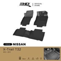 ราคา พร้อมส่งทันทีภายใน 2-3 วัน 3D Mats พรมปูพื้นรถยนต์ NISSAN X-TRAIL 2014-2019 (27333162745)