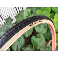 ราคา ยางนอก 27x1 3/8 (37-630) แก้มครีม COMPASS ราคาประหยัด สำหรับ รถแม่บ้านญี่ปุ่น เสือหมอบวินเทจที่ใช้ล้อ27นิ้ว (21373040162)