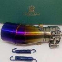 ราคา ท่อไอเสีย คอท่อ สลิปออน Z300 Z250 NINJA 300 250 ตรงรุ่น (2470634968)