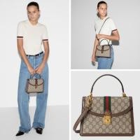 ราคา Pre order ราคา10400 Gucci กุชชี่ Ophidia กระเป๋าสะพายไหล่ Shoulder Bag กระเป๋าถือ Leather 651055 Si (28775875415)