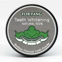 ราคา ผงขัดฟัน ฟ.ฟาง For Fang Teeth Whitening Natural 100% Bamboo Charcoal Tooth Powder 5g. (22118937605)