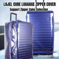 ราคา Lojel Cubo ฝาครอบป้องกันกระเป๋าเดินทางโปร่งใส/รองรับซิปการเลือกสี***Lojel Cubo ฝาครอบกระเป๋าเดินทางโปร่งใส | เคสป้องกันป้องกันน้ําทนทาน | ปิดซิป & C (40269467080)