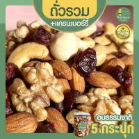 ราคา มิกซ์นัท แครนเบอรี่ Mixed Nuts Cranberry 5 กระปุก ถั่วรวมอบ แครนเบอรี่ ผลไม้อบแห้ง (15887317358)