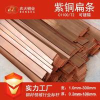 ราคา จัดหาบัสบาร์ทองแดงแดง บัสบาร์ทองแดงสำหรับการต่อสายดิน T2 บัสบาร์ทองแดงมาตรฐานแห่งชาติแบบนุ่ม บัสบาร์ทองแดงแบบแบน ทองแดงแดง T3 การแปรรูปทองแดงแดงบริสุทธิ์ GYU1 (54050675277)