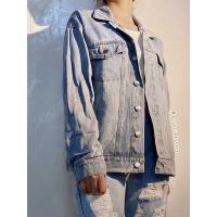 ราคา DENIM (jeans) Jacket เสื้อแจ็คเก็ตยีนส์ oversized สไตล์สาวเซอร์~ ของแบรนด์ forever21 แท้% มือสอง สภาพดี ราคาถูก (9285478255)