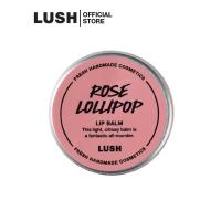 ราคา LUSH ลิปบาล์ม ลิปมันบํารุงริมฝีปาก ROSE LOLLIPOP LIP BALM 12g (8685994965)