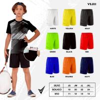 ราคา Victory กางเกงขาสั้นสีล้วน กางเกงกีฬาสำหรับเด็ก กางเกงกีฬา รุ่น VS02 (29384412754)