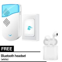 ราคา [ ชุดหูฟังบลูทู ธ i7s ฟรี ]- กระดิ่งไร้สาย กระดิ่งประตู กริ่งไร้สาย กริ่งประตูบ้าน Wireless doorbell มี 36 เสียงดนตรี (4730248513)