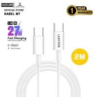 ราคา HZSUM LENTIVEN 2 เมตร Fast Charging Micro USB Type-C Data CABLE สําหรับ iPhone ios USB Android Data CABLE รับประกัน 1 ปี MT สาย (56701112640)
