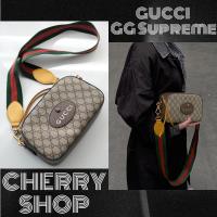 ราคา แบรนด์ใหม่และเป็นของแท้/Gucci Neo Vintage GG Supreme Canvas Messenger Bag กระเป๋าสะพายข้างผู้ชาย/กร (27925880508)
